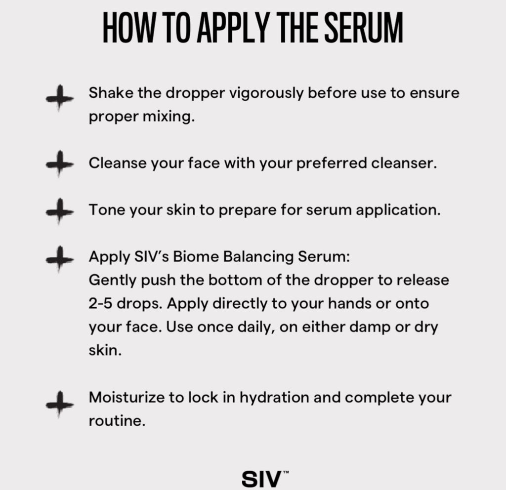 SIV BIOME BALANCING SERUM